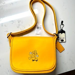 Coach Skater Mickey Mouse crossbody handbag
